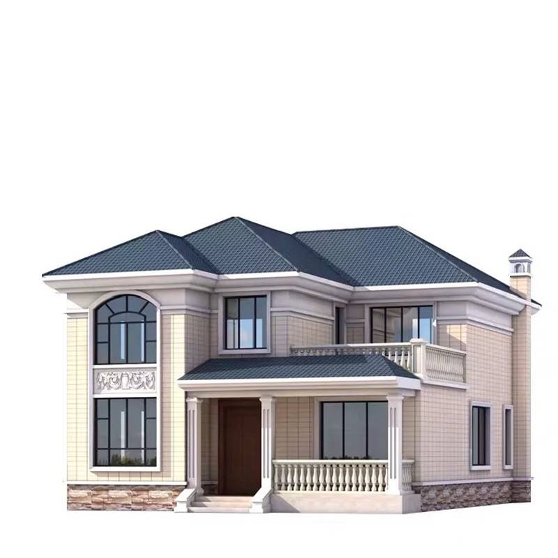 石家莊藁城 裝配式鋼結(jié)構(gòu)自保溫節(jié)能別墅，引領(lǐng)農(nóng)村住房新潮流